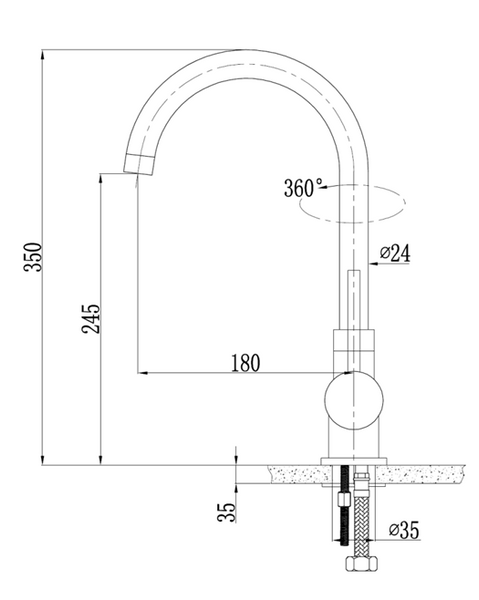 Bellini 廚房龍頭B188-廚房龍頭-Bellini-錦隆五金|觀塘五金舖